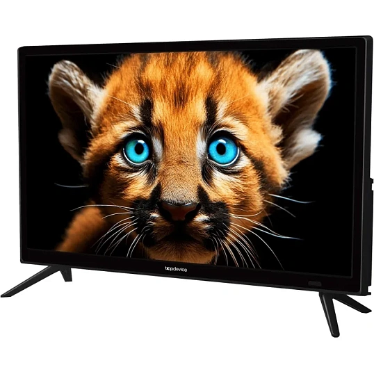 Телевизор 24 Topdevice TDTV24BS01H_BK, HD ready, смарт (WildRed)