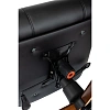 Кресло VB_ Бюрократ T-9933Walnut черный эко.кожа крестов. металл/дерево