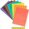 Бумага цветная А4,16л.8цв.немелованая,в папке Луч Школа творчества 1790-08