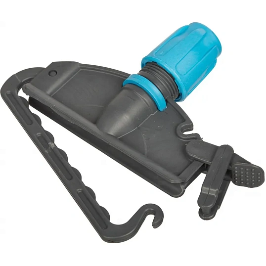 Держатель МОПа Кентукки 15см пластик т.серый/синий IM210