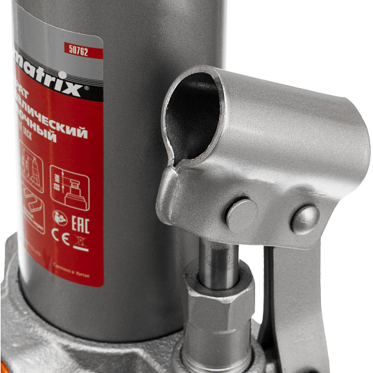 Домкрат гидравлический бутылочный, 3т, 178-343 мм Matrix 50762