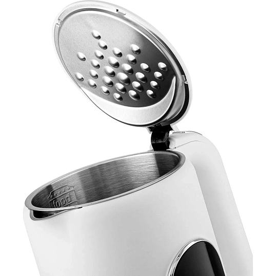 Чайник BRAYER 6107BR-WH,электрический,2200Вт,1,7л,Cool Touch,cенсор.управл