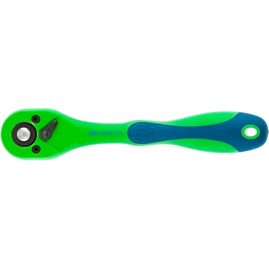 Трещотка двухкомпонентная рукоятка 1/4 Сибртех 14007