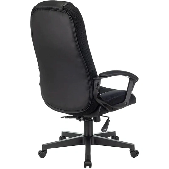 Кресло игровое Zombie Viking 9 черный/серый искусст.кожа/ткань 1583706