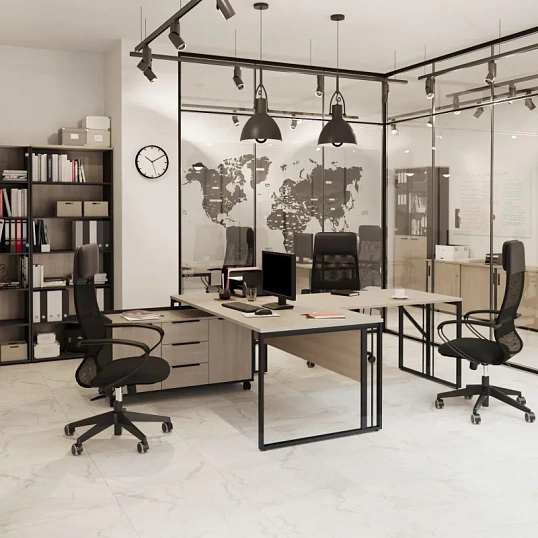 Стол К-Loft Director 241S008 Ш1800 дуб скандин