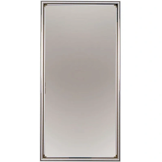 Зеркало МГЛ_ настенное 121Б (600x1200) багет ПВХ белая косичка