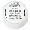 Этикет-лента Vell для Puty Q20 с чипом 30ммх10мм бел.600шт.(PRC-3010WE-600)