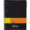 Бизнес-тетрадь SMARTBOOK А4 120л. клетка,спир,микроп,разд,карм,жел-оран