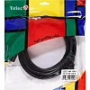 Кабель HDMI 19M/M,ver. 2.1, 8K@60 Hz 3m, медь,  Telecom <TCG255-3M