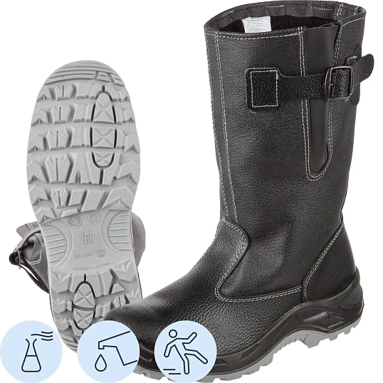 Сапоги Профи NEW ПУ/ТПУ, искус. мех (р.38) (мод.70К И)