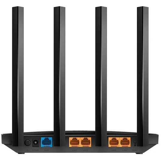 Маршрутизатор TP-Link Archer C6U, AC1200 двухдиапазонный гигабитный роутер