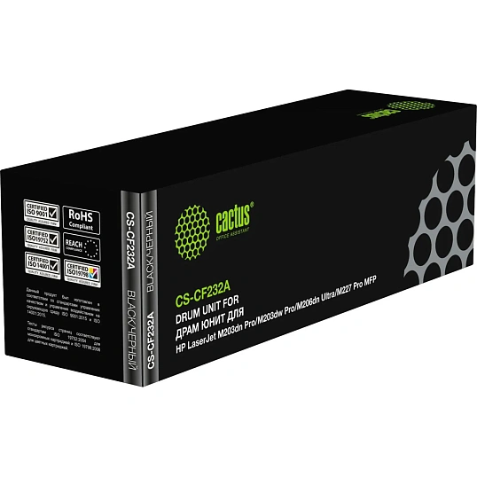 Драм-картридж Cactus CS-CF232A CF232A чер. для HP LJ Pro M203/M227