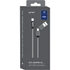 Кабель PERO, DC-07, 1м, Type-C/USB-A to Type-C, 60W, серый