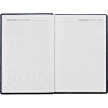 Ежедневник недатированный синий, А5, 148x218, 352стр, Agenda