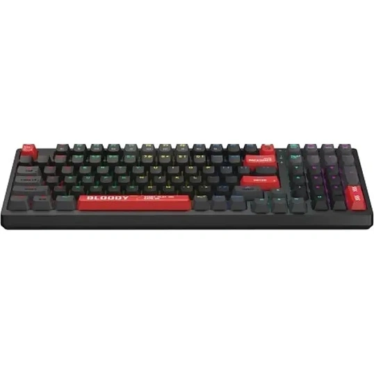 Клавиатура A4Tech Bloody S98 механич.черн/красн USB for gamer LED (S98 RED)