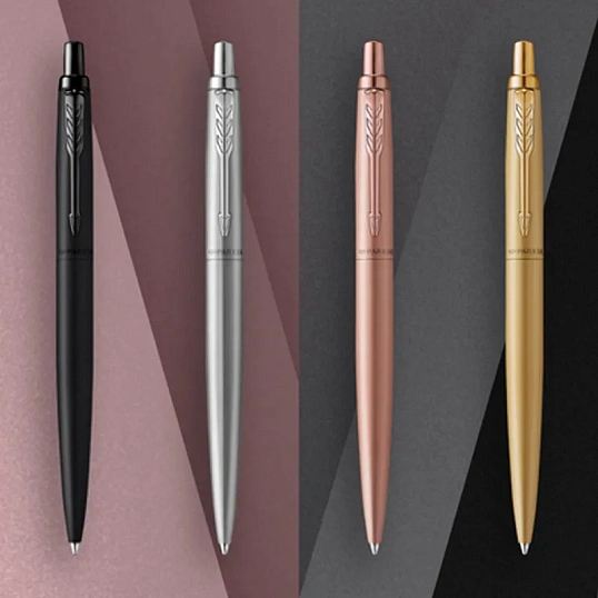 Ручка шариковая автоматическая Parker Jotter XL Grey 1мм син подар 2122756