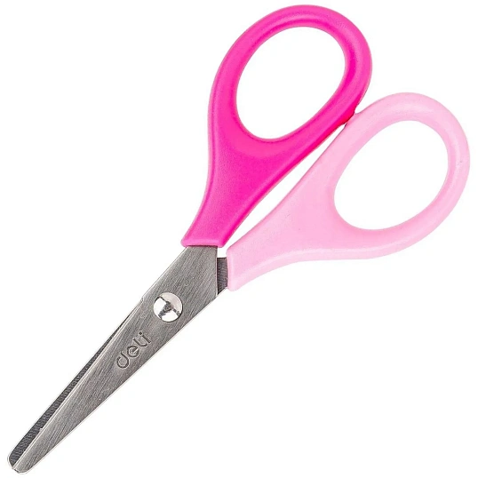 Ножницы Deli ED60100 Neon детские 115мм сталь ассорти