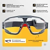 Очки защитные закрытые панорамные I-PROTECT с низким профилем (ОЧК900)