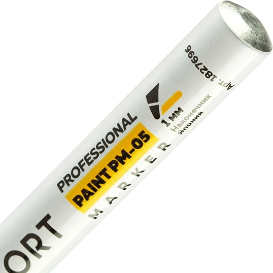 Маркер лаковый TOPFORT Paint 1 мм красный