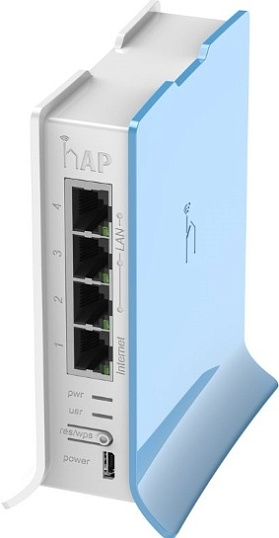 Маршрутизатор Wi-fi MikroTik RouterBOARD hAP lite,N300,USB,PoE,RB941-2nD-TC