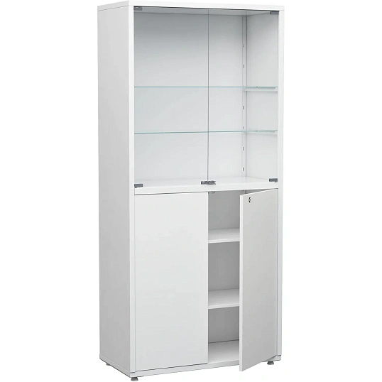 Шкаф MEG_медицинский 2секц.двухств. ШМ-02 МСК-648.02/06 ст/мет,800х400х1750