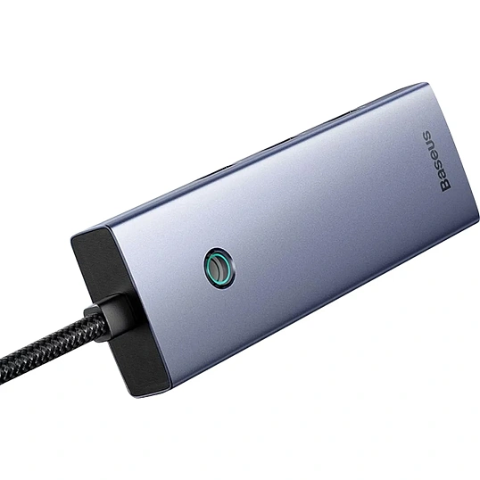 Разветвитель USB Baseus UltraJoy 4-Port Sp.Grey B0005280B811-11