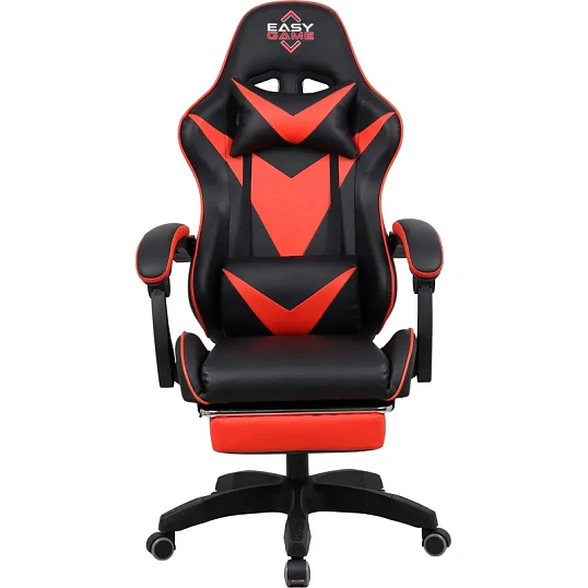Кресло BN_SH_Easy Game 531 черный/красный кожзам/пластик