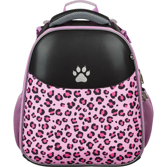 Ранец Комус Класс LEO сиреневый,Basic, 2 отд., эргоном. Спинка