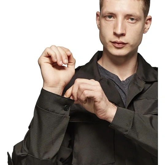 Костюм охранника ло32-КБР черный (48-50) 170-176