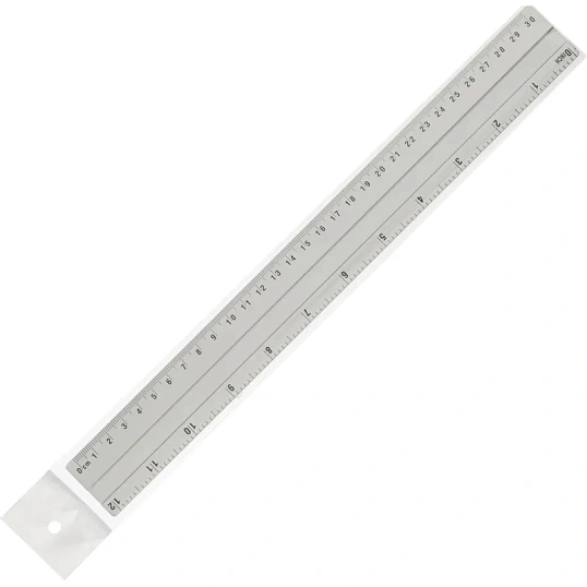 Линейка металлич. 30см Attache Line