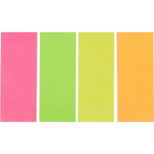 Клейкие закладки бумаж. 4цв.по 50л. 50ммх20 Attache Selection