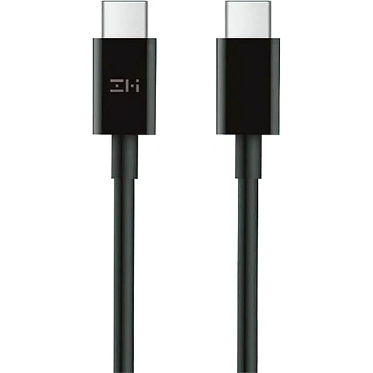 Кабель ZMI USB-C to USB-C cable 5A (1.5m) black 100W (ZMKAL08ECNBK)