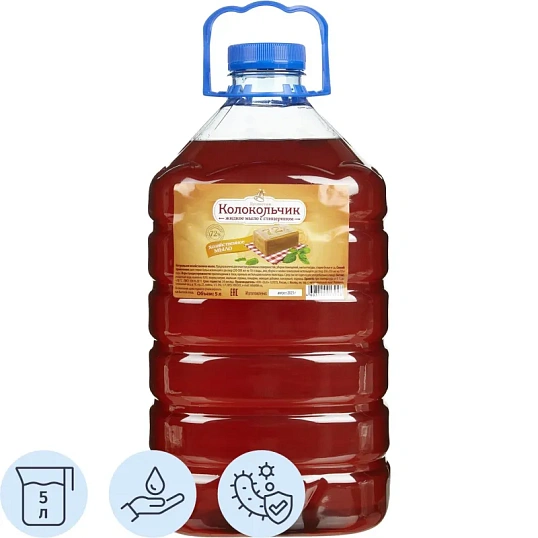 Мыло жидкое Душистый Колокольчик хозяйственное ПЭТ, 5л
