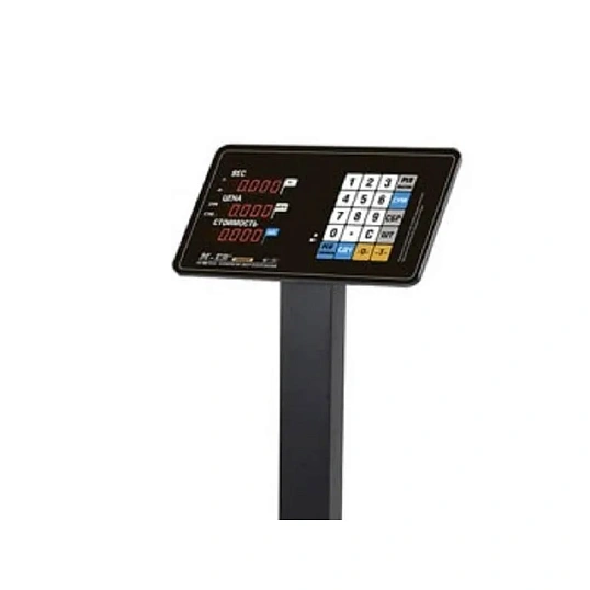 Весы торговые напольные M-ER 333 ACLP-600.200 TRADER с расч. стоимости LCD