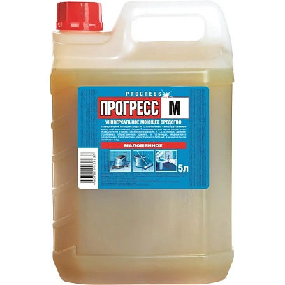 Универсальное чистящее средство Прогресс М-малопенный 5л канистра