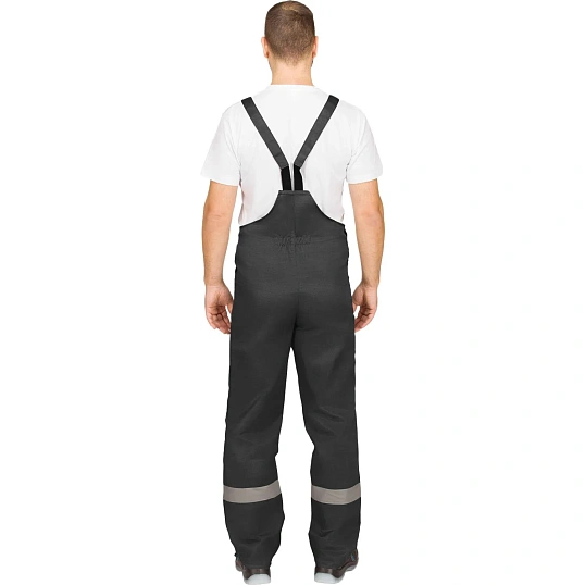 Костюм лет муж (куртка, пк) л16 с СОП сер/крас 88-92/158-164