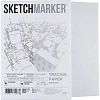 Калька Sketchmarker 90г А4 21х29,7см 100л/уп, в коробке SM17119
