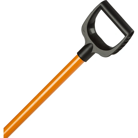 Черенок для инвентаря алюминий d32 мм 115 см с ручкой