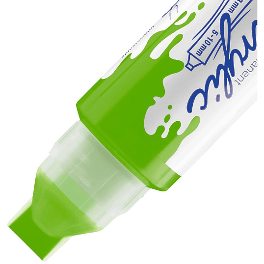 Маркер акриловый двусторонний 3D Edding 5400/927. Цвет Желто-зеленый