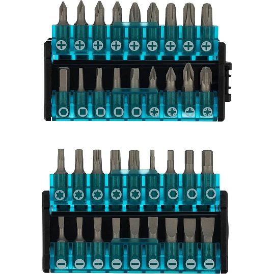 Отвертка Topfort с набором бит, 37 предметов (580137)