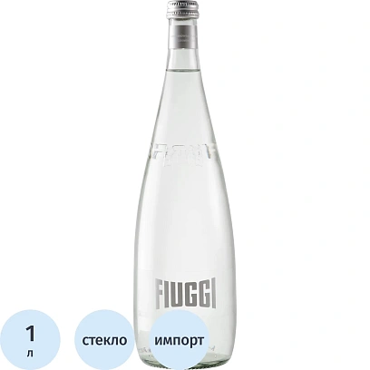 Вода минеральная Fiuggi негаз стекло 1л