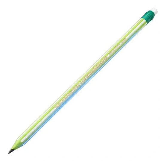 Карандаш чернографитный BIC Evolution Stripes с ластиком