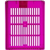 Лоток горизонтальный Attache Bright Colours решетчатый прозрачный фиолет