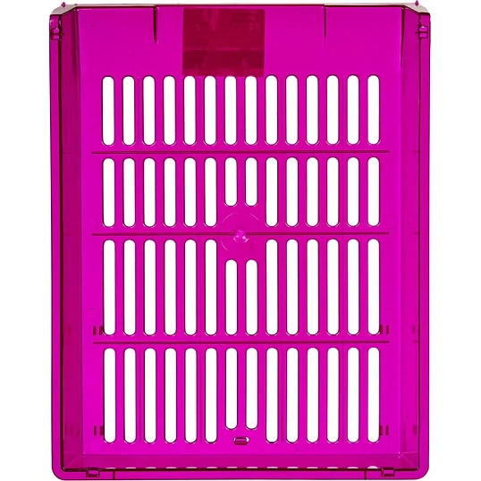 Лоток горизонтальный Attache Bright Colours решетчатый прозрачный фиолет