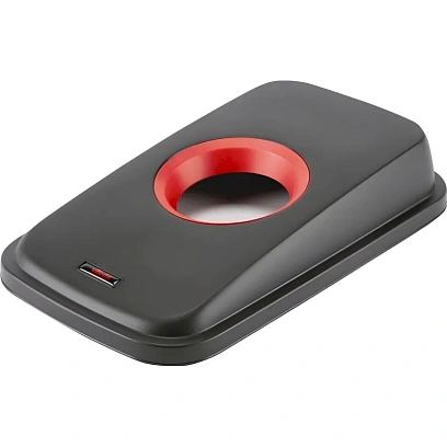 Крышка для урны (272209)отверстие для бутылок красное VILED