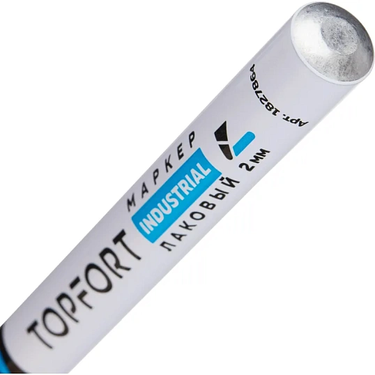 Маркер лаковый TOPFORT Industrial 2 мм зеленый