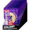 Каша протеиновая CHAMP! овсяная со льном черника пакет 40г x10шт/уп