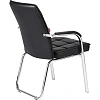 Конференц-кресло BN_TQ_Echair-810 VPU кожзам черный, хром