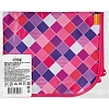 Фартук для труда  Клетка розовая  нарукавники,535x445 мм,ФН 41-20
