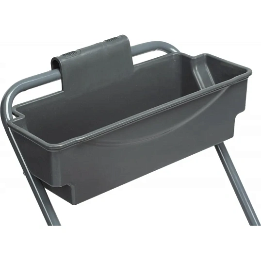 Тележка уборочная одноведерная 25л отжим, контейнер, мет.каркас ТК722